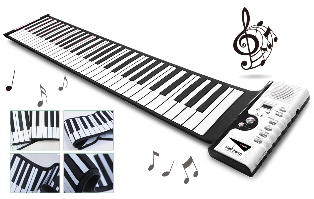 KONIX-標準61鍵ハンドロールピアノ